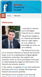 Mobile Screenshot of financialforum.be